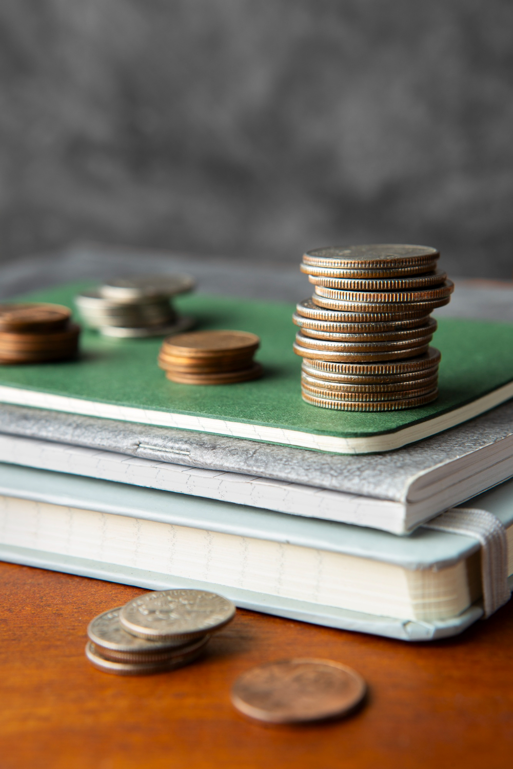 close-up-coins-table